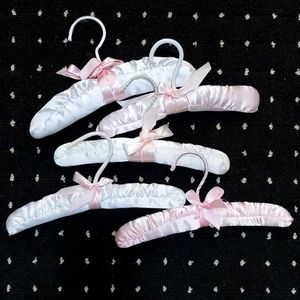 Satin•Padded Children's Boutique Hanger Assortment • Set of 5